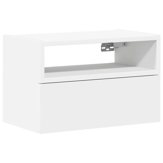 Wall-mounted Bedside Cabinet White 45x26x28.5 cm Wall-mounted Bedside Cabinet White 45x26x28.5 cm