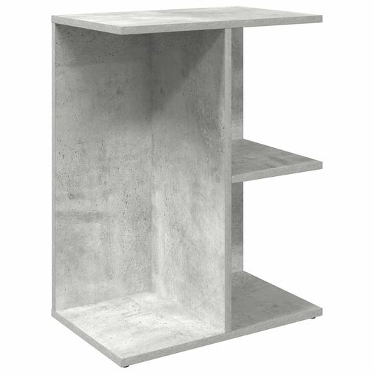 Bedside Table Concrete Grey 46.5x29x61 cm Engineered Wood Bedside Table Concrete Grey 46.5x29x61 cm Engineered Wood