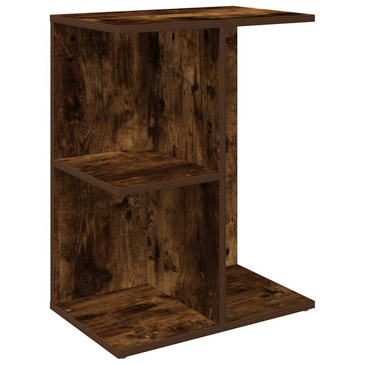 Bedside Table Smoked Oak 46.5x29x61 cm Engineered Wood Bedside Table Smoked Oak 46.5x29x61 cm Engineered Wood