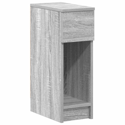 Bedside Cabinet with Drawer Grey Sonoma 20x36x60 cm Bedside Cabinet with Drawer Grey Sonoma 20x36x60 cm