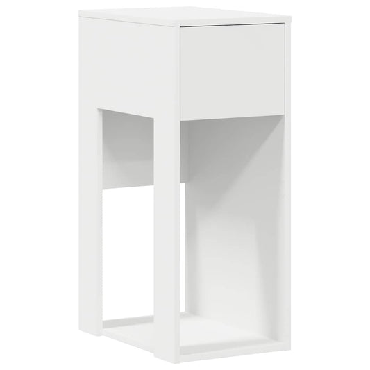 Computer Tower Stand with Drawer White 30x44x74 cm Computer Tower Stand with Drawer White 30x44x74 cm