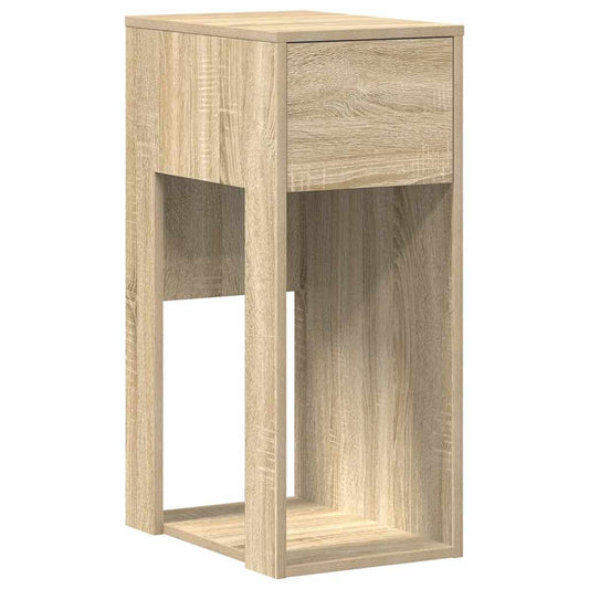 Computer Tower Stand with Drawer Sonoma Oak 30x44x74 cm Computer Tower Stand with Drawer Sonoma Oak 30x44x74 cm