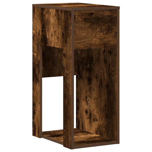 Computer Tower Stand with Drawer Smoked Oak 30x44x74 cm Computer Tower Stand with Drawer Smoked Oak 30x44x74 cm