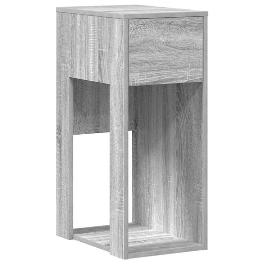 Computer Tower Stand with Drawer Grey Sonoma 30x44x74 cm Computer Tower Stand with Drawer Grey Sonoma 30x44x74 cm