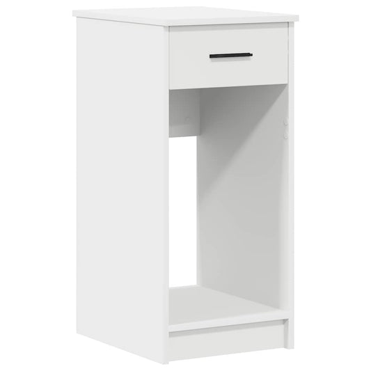 Computer Tower Stand with Drawer White 35x45x77 cm Computer Tower Stand with Drawer White 35x45x77 cm