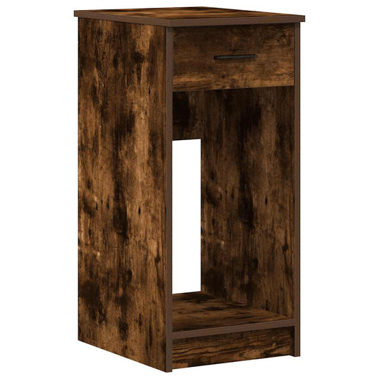 Computer Tower Stand with Drawer Smoked Oak 35x45x77 cm Computer Tower Stand with Drawer Smoked Oak 35x45x77 cm