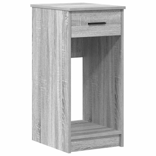 Computer Tower Stand with Drawer Grey Sonoma 35x45x77 cm Computer Tower Stand with Drawer Grey Sonoma 35x45x77 cm