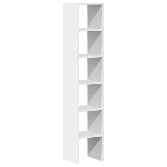 Bookcases 2 pcs Stackable White 30x30x80 cm Engineered Wood Bookcases 2 pcs Stackable White 30x30x80 cm Engineered Wood
