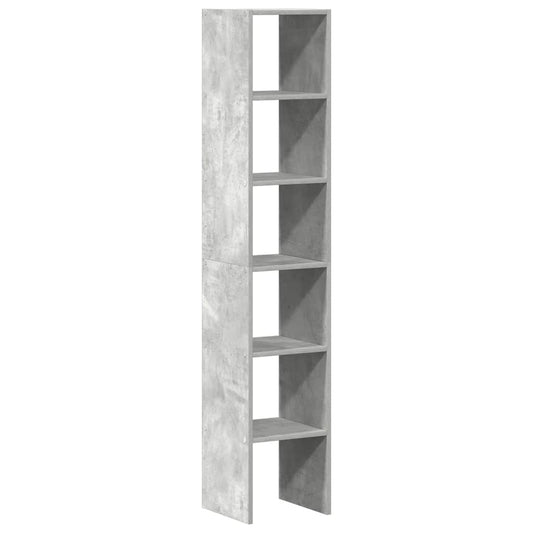 Bookcases 2 pcs Stackable Concrete Grey 30x30x80 cm Engineered Wood Bookcases 2 pcs Stackable Concrete Grey 30x30x80 cm Engineered Wood