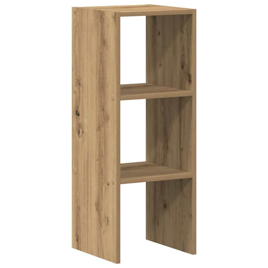 Bookcase Stackable Artisan Oak 30x30x80 cm Engineered Wood Bookcase Stackable Artisan Oak 30x30x80 cm Engineered Wood