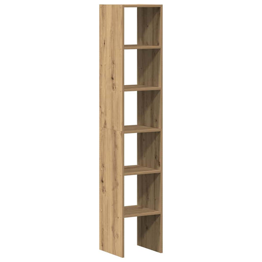 Bookcases 2 pcs Stackable Artisan Oak 30x30x80 cm Engineered Wood Bookcases 2 pcs Stackable Artisan Oak 30x30x80 cm Engineered Wood