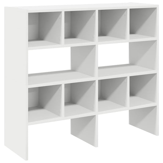 Shoe Racks 2 pcs Stackable White 89,5x30x40 cm Shoe Racks 2 pcs Stackable White 89,5x30x40 cm