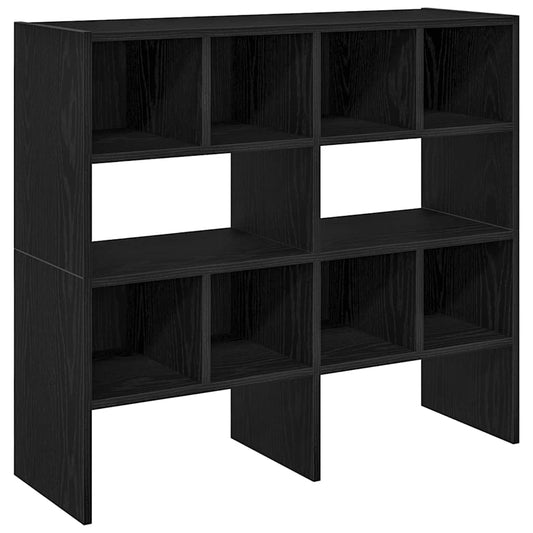Shoe Racks 2 pcs Stackable Black Oak 89,5x30x40 cm Shoe Racks 2 pcs Stackable Black Oak 89,5x30x40 cm