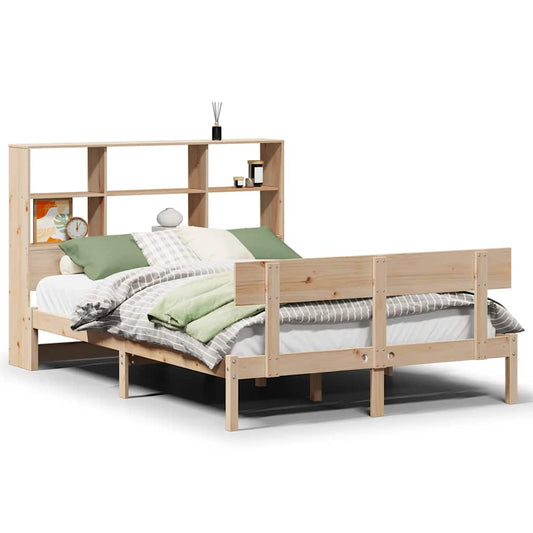 Bookcase Bed without Mattress 160x200 cm Solid Wood Pine Bookcase Bed without Mattress 160x200 cm Solid Wood Pine