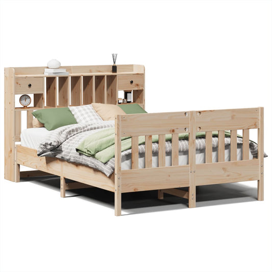 Bed Frame without Mattress 140x200 cm Solid Wood Pine Bed Frame without Mattress 140x200 cm Solid Wood Pine