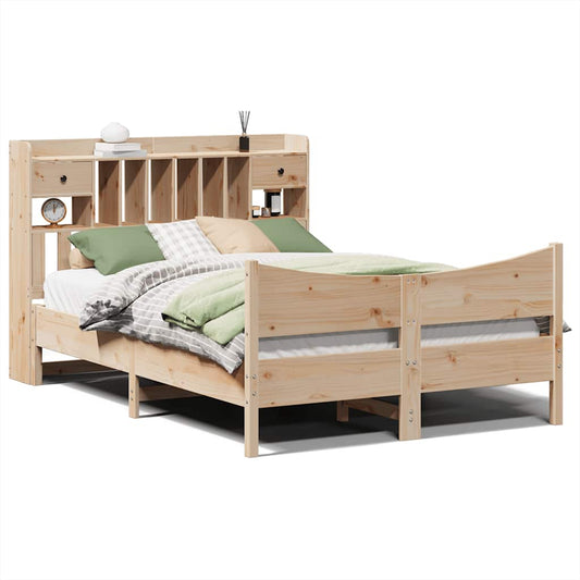 Bed Frame without Mattress 140x200 cm Solid Wood Pine Bed Frame without Mattress 140x200 cm Solid Wood Pine