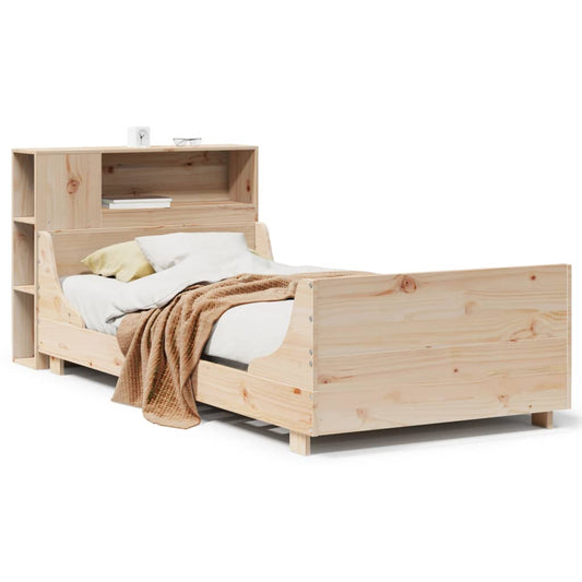 Bed Frame without Mattress 75x190 cm Small Single Solid Wood Pine Bed Frame without Mattress 75x190 cm Small Single Solid Wood Pine