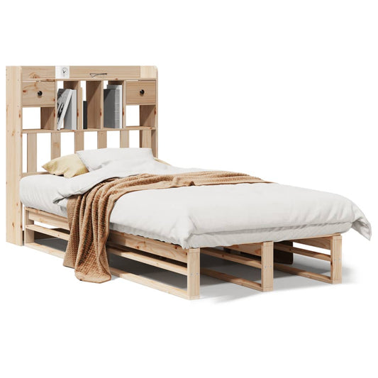 Bookcase Bed without Mattress 90x200 cm Solid Wood Pine Bookcase Bed without Mattress 90x200 cm Solid Wood Pine