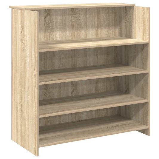 Reception Desk Sonoma Oak 100x50x103,5 cm Engineered Wood Reception Desk Sonoma Oak 100x50x103,5 cm Engineered Wood