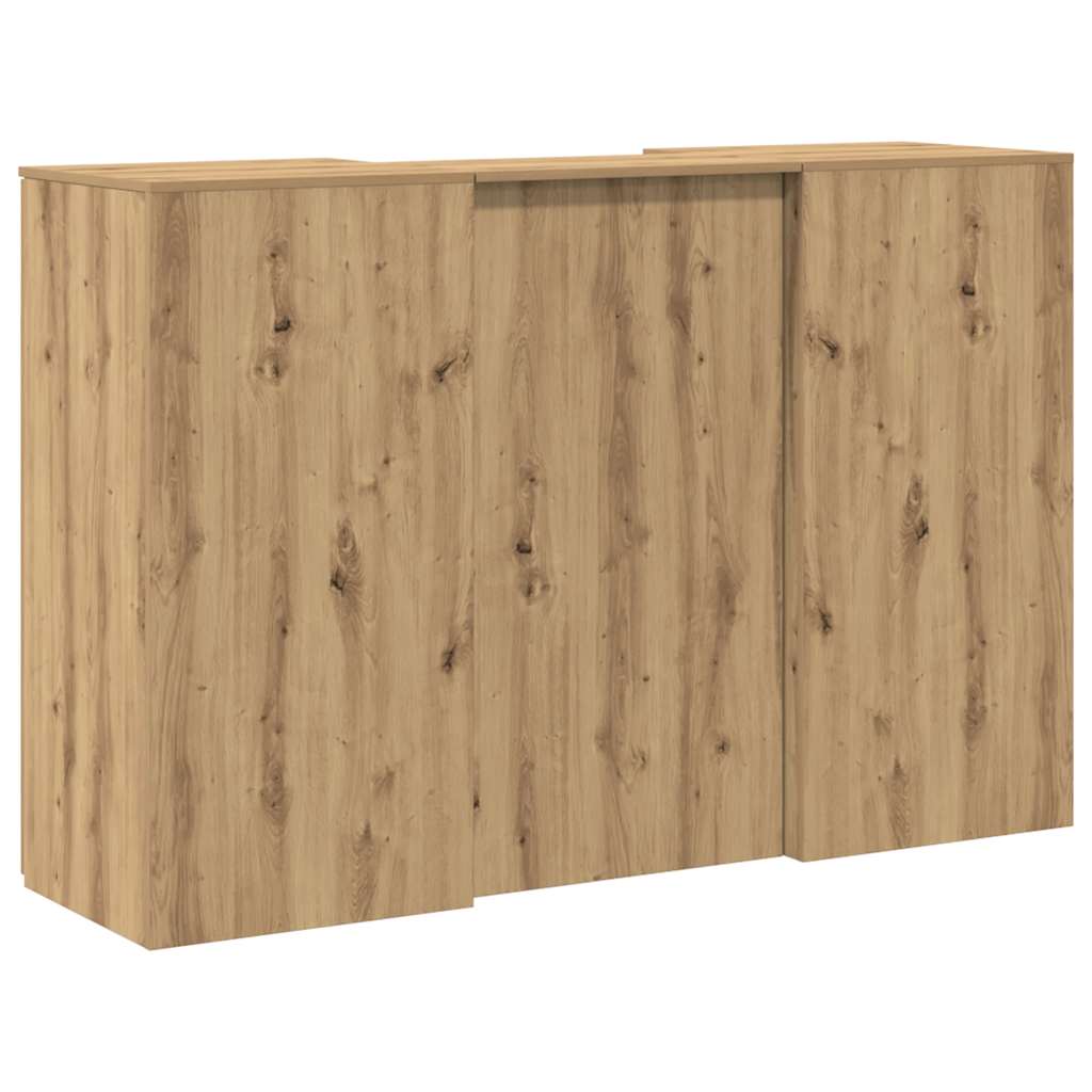 Reception Desk Artisan Oak 155x50x103,5 cm Engineered Wood