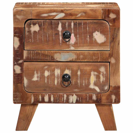 Bedside Cabinet 2 pcs 40x32x46 cm Solid Wood Reclaimed Bedside Cabinet 2 pcs 40x32x46 cm Solid Wood Reclaimed