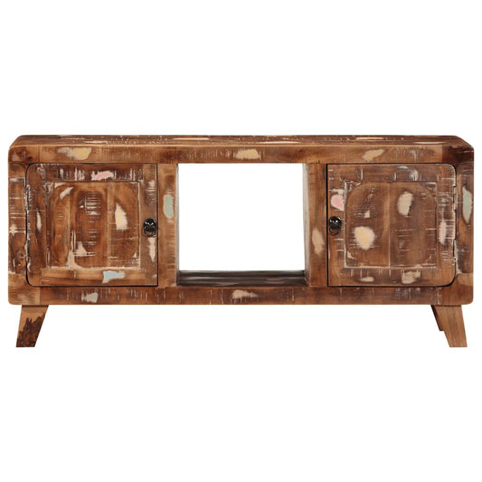 TV Cabinet 105x46x32 cm Solid Wood Reclaimed TV Cabinet 105x46x32 cm Solid Wood Reclaimed