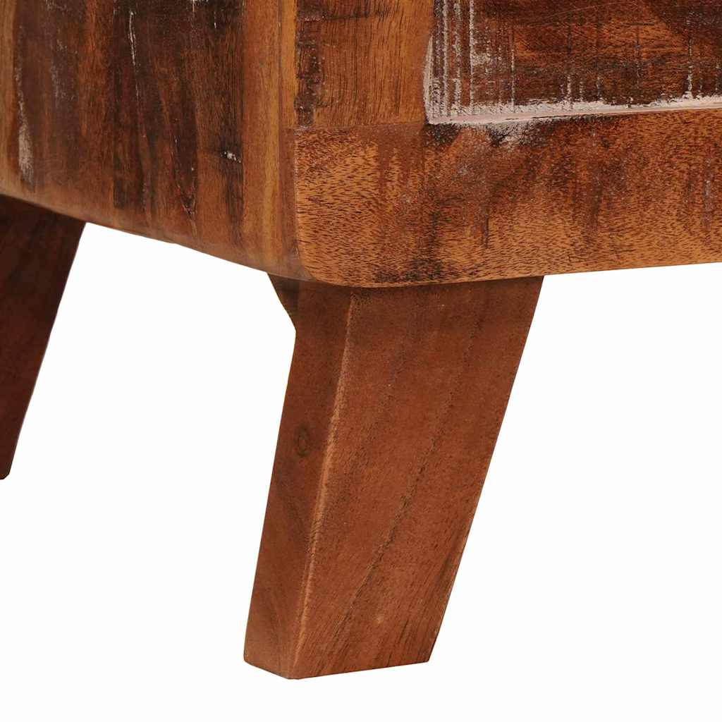 Storage Box with Storage 70 x 35 x 40 cm Solid reclaimed wood