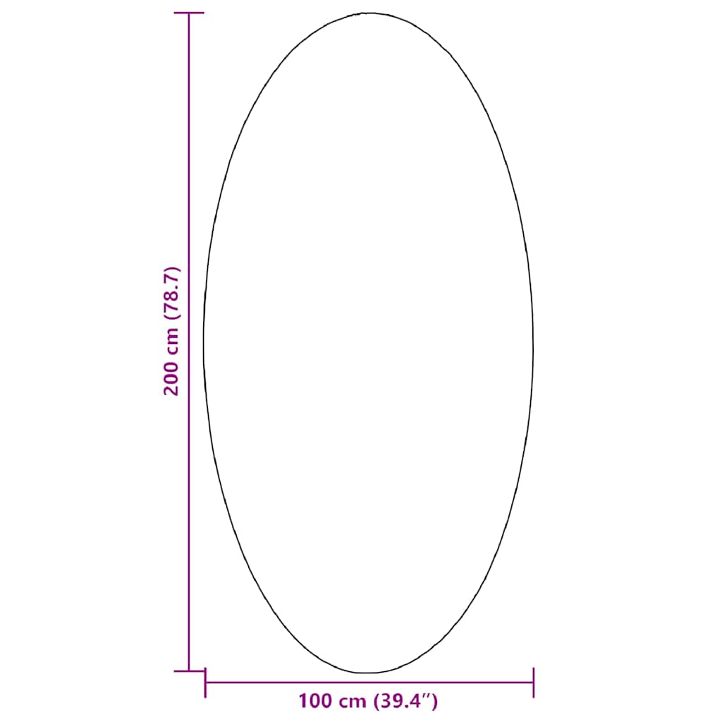 Area Rugs Oval HUARTE Beige 100 x 200 cm 100% Polyester