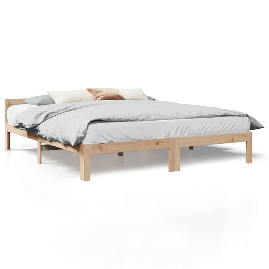 Bed Frame without Mattress 160x200 cm Solid Wood Pine Bed Frame without Mattress 160x200 cm Solid Wood Pine