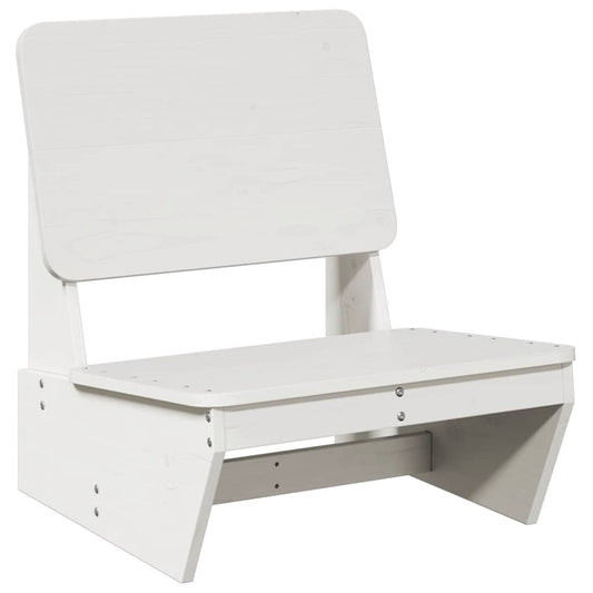 Garden Chair White 60x64x70,5 cm Solid Wood Pine Garden Chair White 60x64x70,5 cm Solid Wood Pine