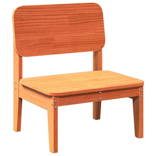 Garden Chair Wax Brown 60x52.5x72 cm Solid Wood Pine Garden Chair Wax Brown 60x52.5x72 cm Solid Wood Pine