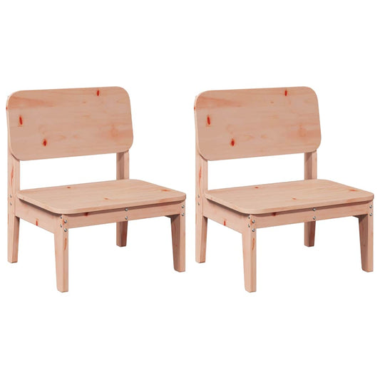 Garden Chairs 2 pcs 60x52.5x72 cm Solid Wood Douglas Garden Chairs 2 pcs 60x52.5x72 cm Solid Wood Douglas