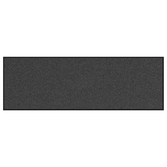 Doormat Anthracite and Black 60 x 180 cm 100% Polyamide Doormat Anthracite and Black 60 x 180 cm 100% Polyamide