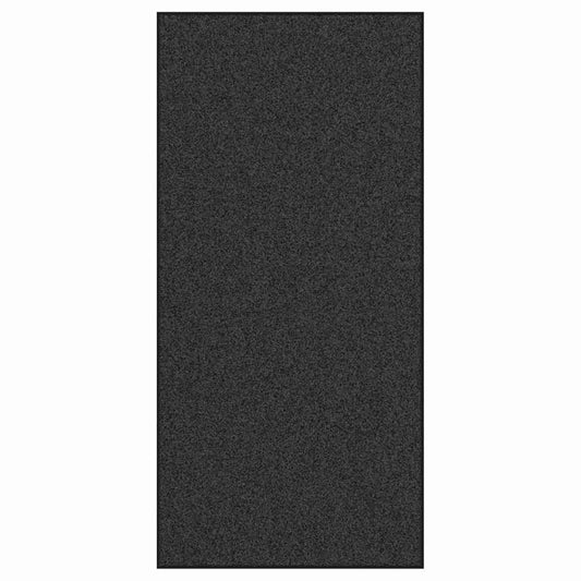 Doormat Anthracite and Black 120 x 250 cm 100% Polyamide Doormat Anthracite and Black 120 x 250 cm 100% Polyamide
