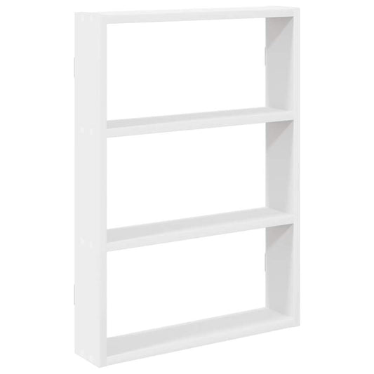 Wall Shelf White 43x9x60 cm Engineered Wood Wall Shelf White 43x9x60 cm Engineered Wood