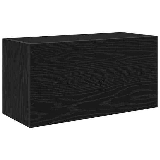 Bathroom Wall Cabinet Black 60x25x30 cm Engineered Wood Bathroom Wall Cabinet Black 60x25x30 cm Engineered Wood