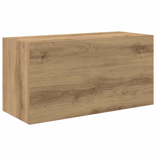 Bathroom Wall Cabinet Artisan Oak 60x25x30 cm Engineered Wood Bathroom Wall Cabinet Artisan Oak 60x25x30 cm Engineered Wood