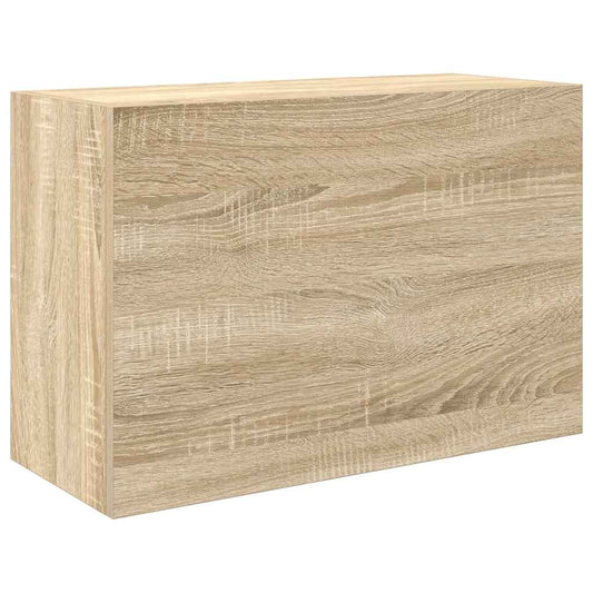 Bathroom Wall Cabinet Sonoma Oak 60x25x40 cm Engineered Wood Bathroom Wall Cabinet Sonoma Oak 60x25x40 cm Engineered Wood