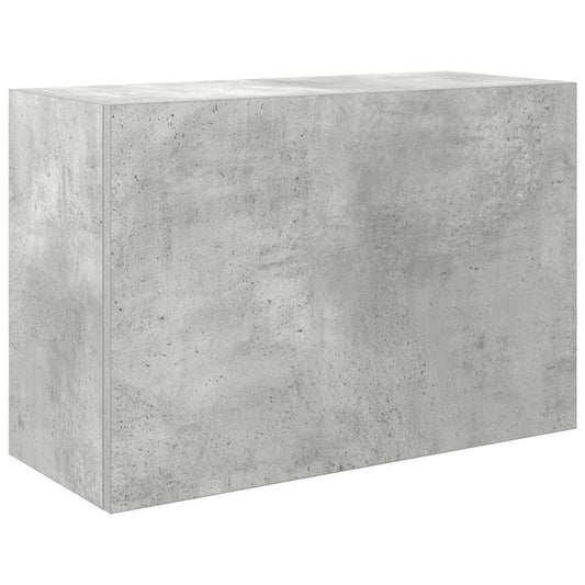 Bathroom Wall Cabinet Concrete Grey 60x25x40 cm Engineered Wood Bathroom Wall Cabinet Concrete Grey 60x25x40 cm Engineered Wood