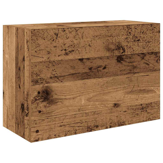 Bathroom Wall Cabinet Old Wood 60x25x40 cm Engineered Wood Bathroom Wall Cabinet Old Wood 60x25x40 cm Engineered Wood