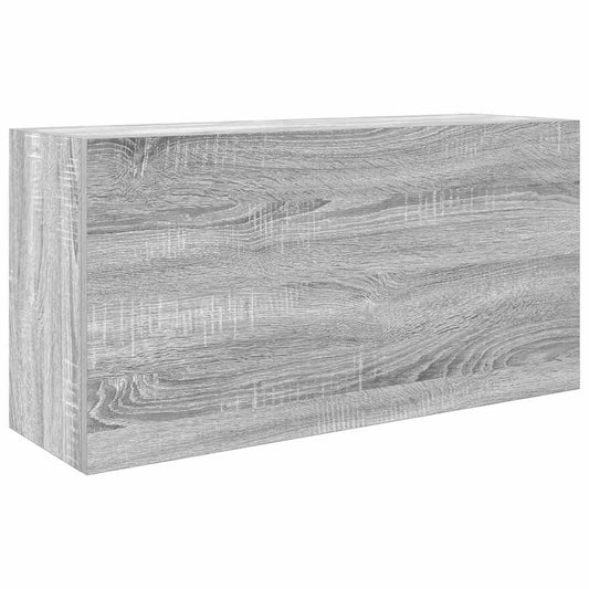 Bathroom Wall Cabinet Grey Sonoma 80x25x40 cm Engineered Wood Bathroom Wall Cabinet Grey Sonoma 80x25x40 cm Engineered Wood