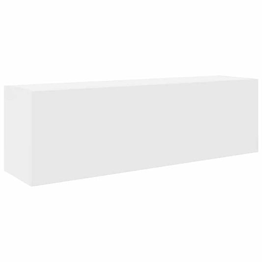 Bathroom Wall Cabinet White 100x25x30 cm Engineered Wood Bathroom Wall Cabinet White 100x25x30 cm Engineered Wood
