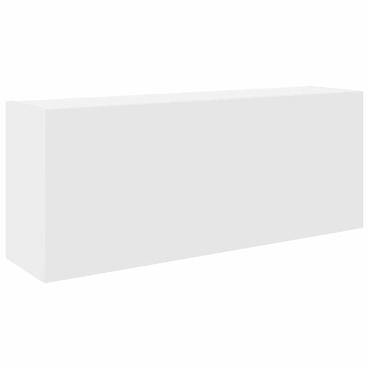 Bathroom Wall Cabinet White 100x25x40 cm Engineered Wood Bathroom Wall Cabinet White 100x25x40 cm Engineered Wood