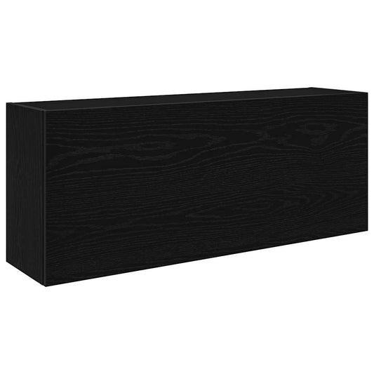 Bathroom Wall Cabinet Black 100x25x40 cm Engineered Wood Bathroom Wall Cabinet Black 100x25x40 cm Engineered Wood