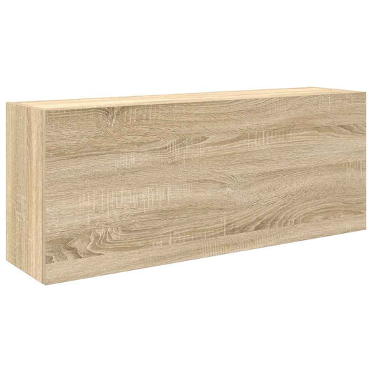 Bathroom Wall Cabinet Sonoma Oak 100x25x40 cm Engineered Wood Bathroom Wall Cabinet Sonoma Oak 100x25x40 cm Engineered Wood