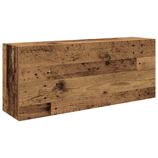 Bathroom Wall Cabinet Old Wood 100x25x40 cm Engineered Wood Bathroom Wall Cabinet Old Wood 100x25x40 cm Engineered Wood