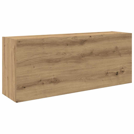 Bathroom Wall Cabinet Artisan Oak 100x25x40 cm Engineered Wood Bathroom Wall Cabinet Artisan Oak 100x25x40 cm Engineered Wood