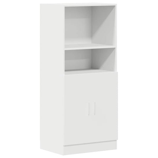 Kitchen Cabinet White 57x41,5x131,5 cm Engineered Wood Kitchen Cabinet White 57x41,5x131,5 cm Engineered Wood