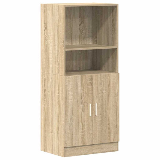Kitchen Cabinet Sonoma Oak 57x41,5x131,5 cm Engineered Wood Kitchen Cabinet Sonoma Oak 57x41,5x131,5 cm Engineered Wood