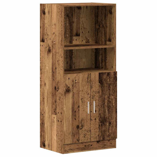 Kitchen Cabinet Old Wood 57x41,5x131,5 cm Engineered Wood Kitchen Cabinet Old Wood 57x41,5x131,5 cm Engineered Wood